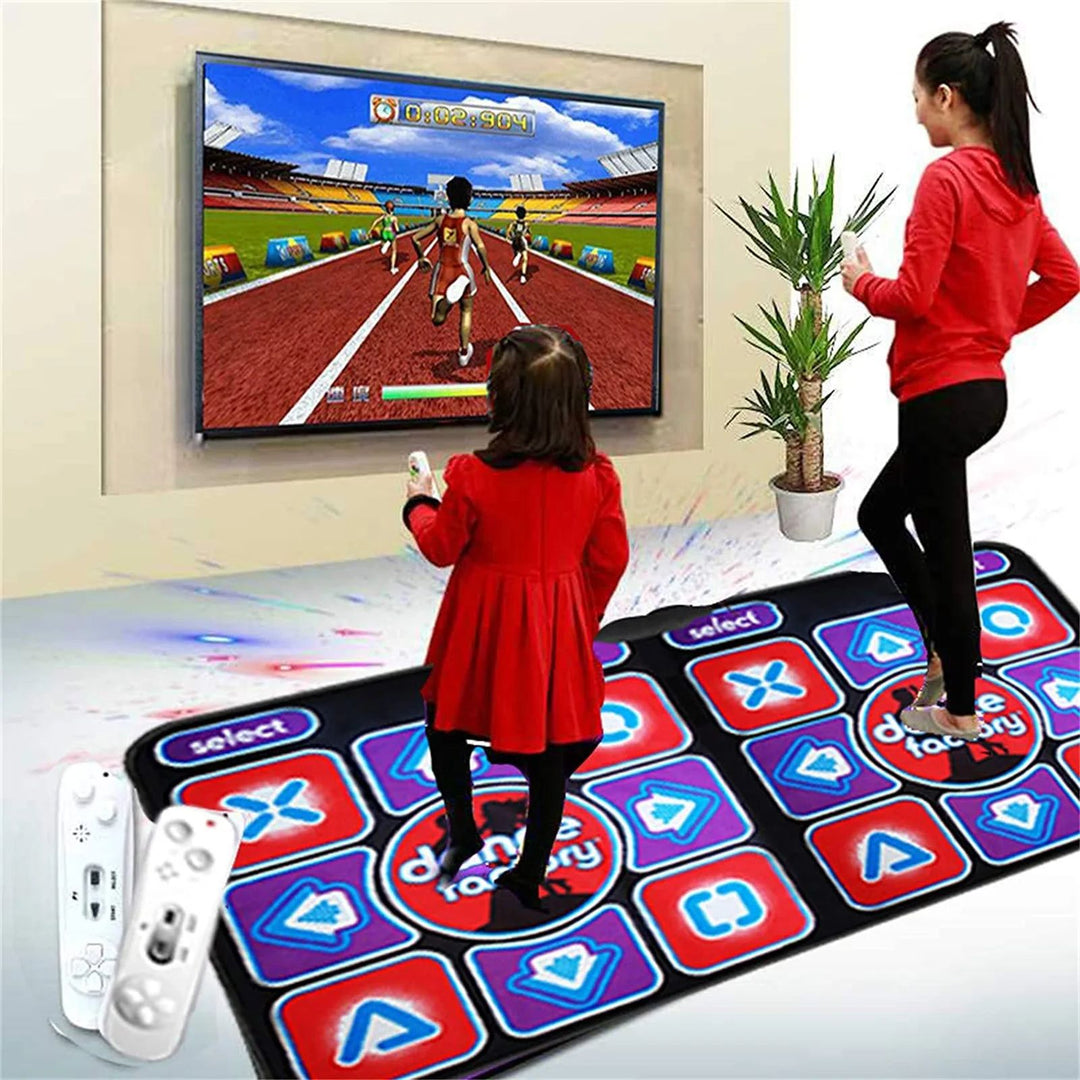 BowLift | Double Dance Mat with Remote Control - RhythmFlex