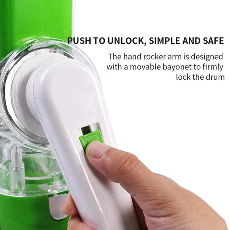 3 in 1 Rotary Cheese Grater Vegetable Slicer | Bowlift