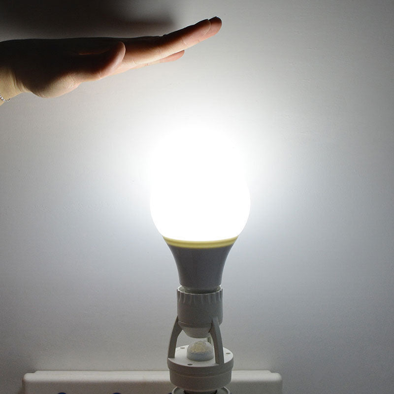 BowLift | 360 Rotating Motion Sensor Socket Switch Led Bulb Base