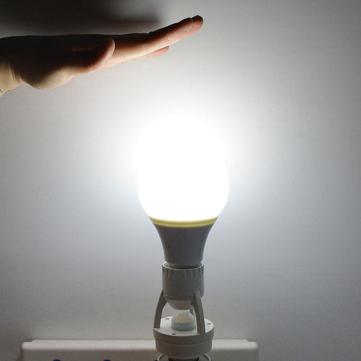 BowLift | 360 Rotating Motion Sensor Socket Switch Led Bulb Base
