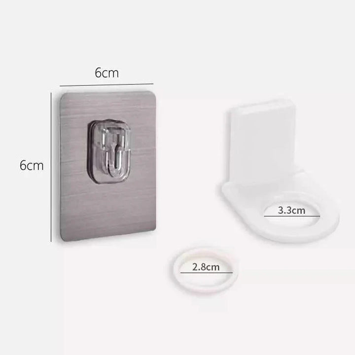 Shampoo & Sanitizer Adhesive Sticky Holder Bowlift