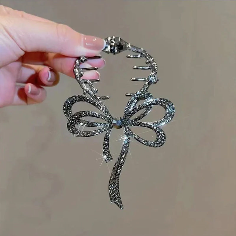 Bow Light Luxury Premium Feeling Hair Clip Bowlift