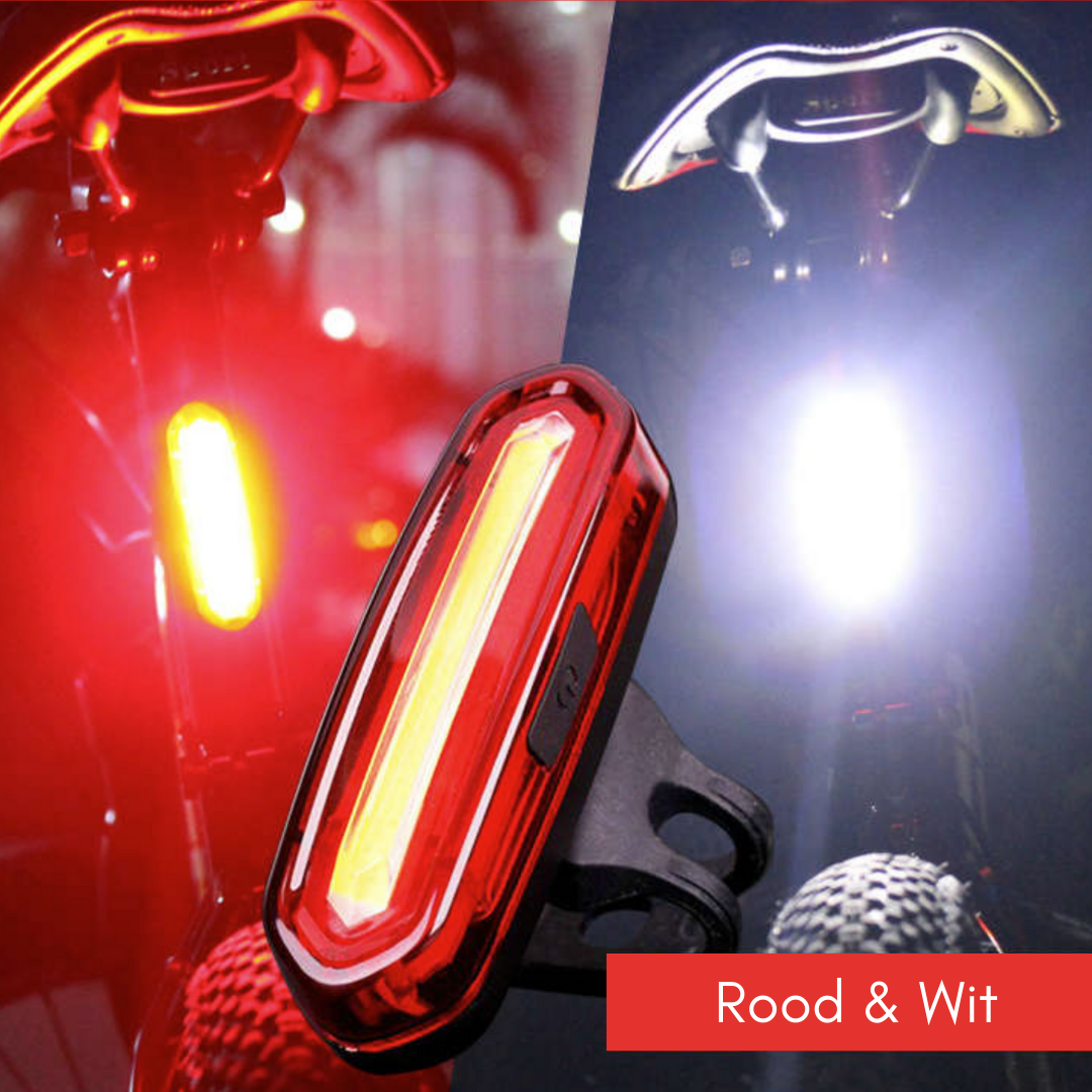 Powerful Rechargeable LED Bicycle Rear Light Bowlift