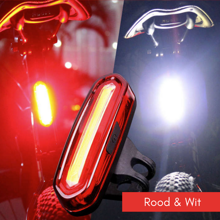 Powerful Rechargeable LED Bicycle Rear Light Bowlift