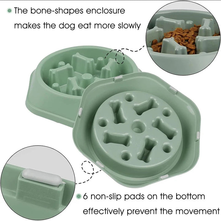 Slow Eating Feeding Station for Dogs Bowlift