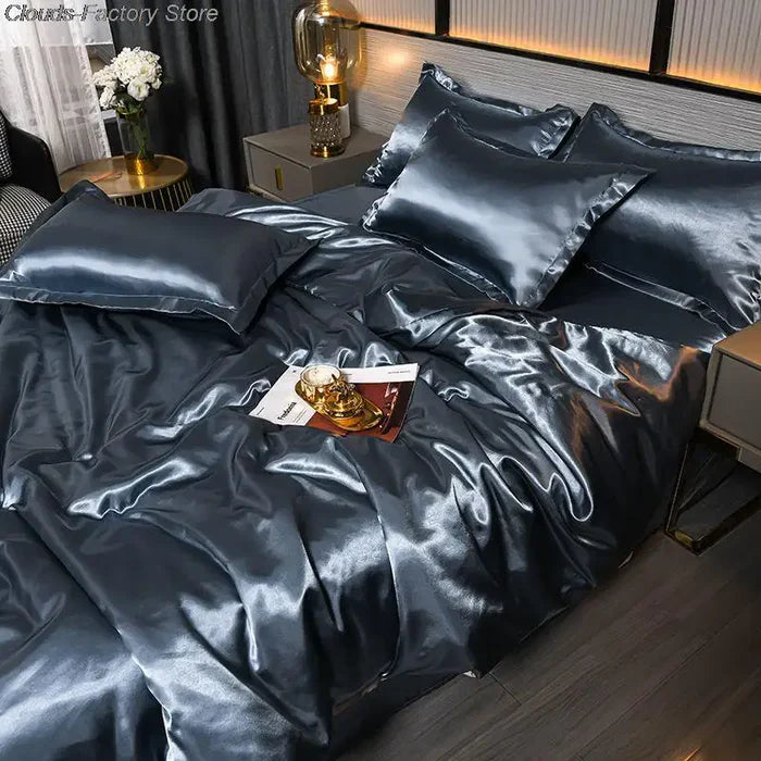 Satin Duvet Cover - Velora | Bowlift