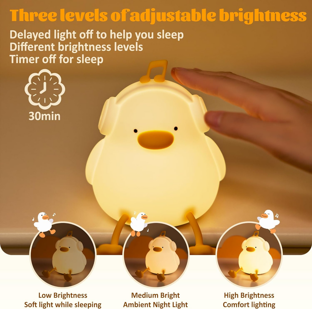 Enten Night Light | Enchanting Nightstand Light | Bowlift