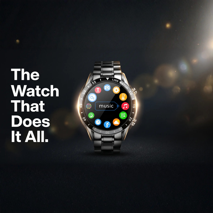 BowLift | Luxury 4G Smartwatch – Stylish Watch with Calls, GPS & Health Features