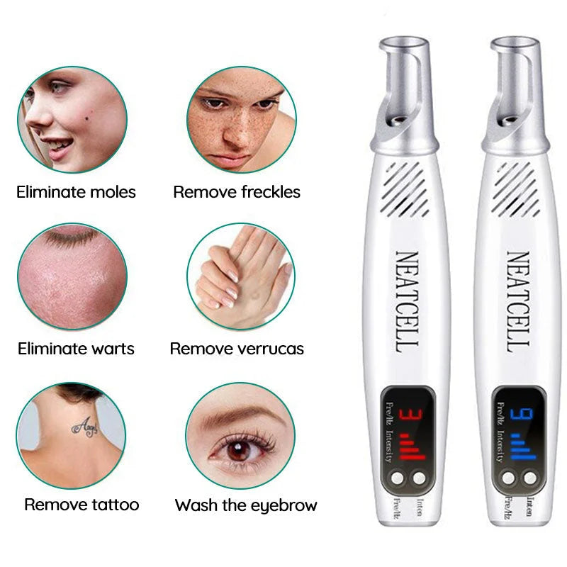 BowLift | Laser Removal Pen | Laser Tattoo Removal Red & Blue