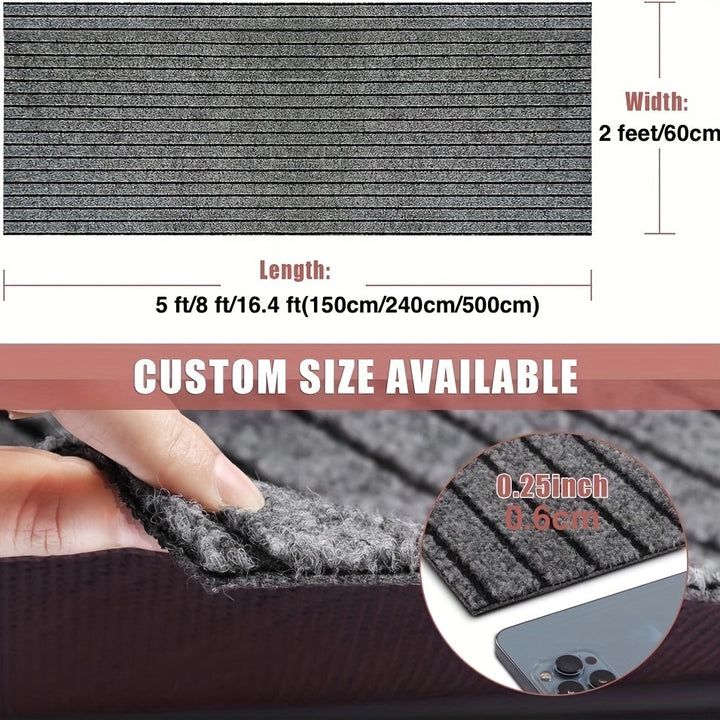 Non-Slip & Washable Runner for Indoor and Outdoor - GripLuxe | Bowlift