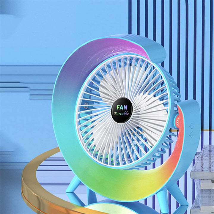 USB-Charging Night Light Mini Fan | Bowlift