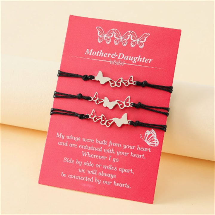 BowLift | Mother & Daughter Butterfly Bracelets