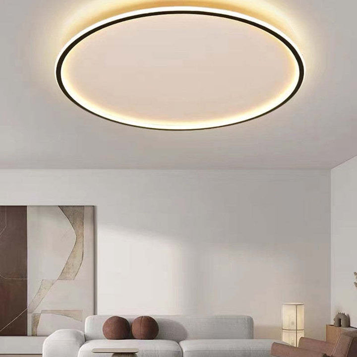 LunaNova - Modern LED Ceiling Light Metal/Acrylic for Living and Bedroom, Bowliftack/White Design | Bowlift