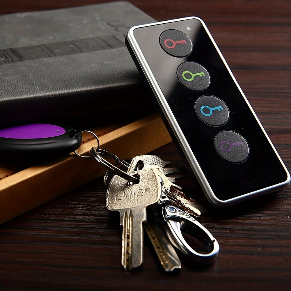 BowLift | 4-in-1 Key Finder with LED Flashlight and Color-Coded Receivers – Compact Key Locator for Keys, Remote Controls, and More