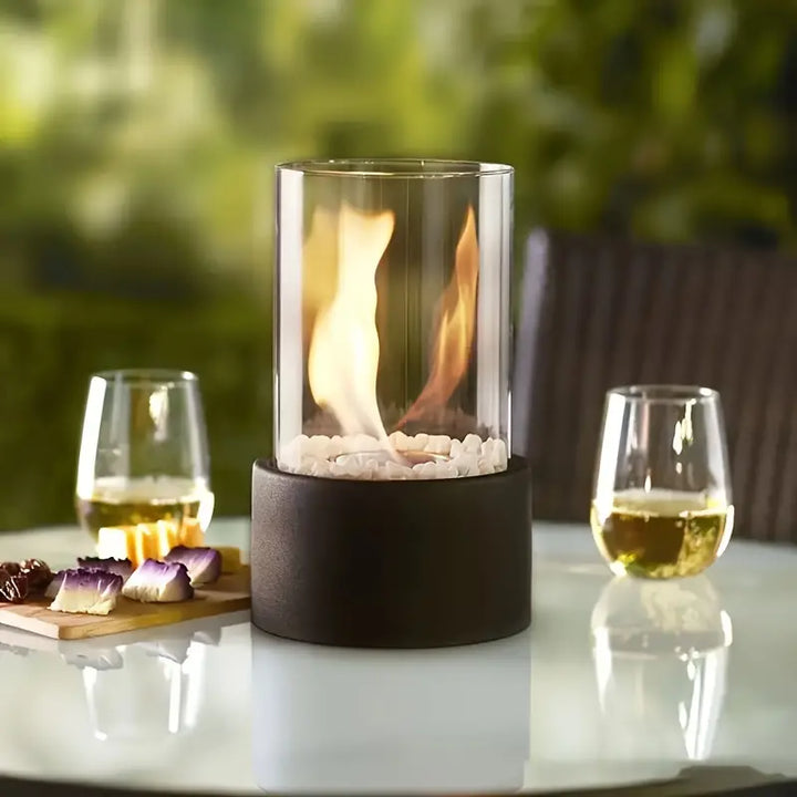 BowLift | Portable fire bowl for a cozy atmosphere | Elegant & modern table fire bowl - Shakti