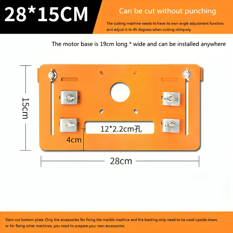 BowLift | LuxuraCut Precision Cutting Machine | Adjustable Base Plate for precise and effortless cuts