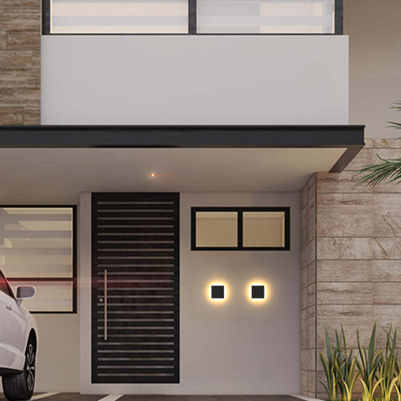 BowLift | Modern LED Wall Light Outdoor – Round Design