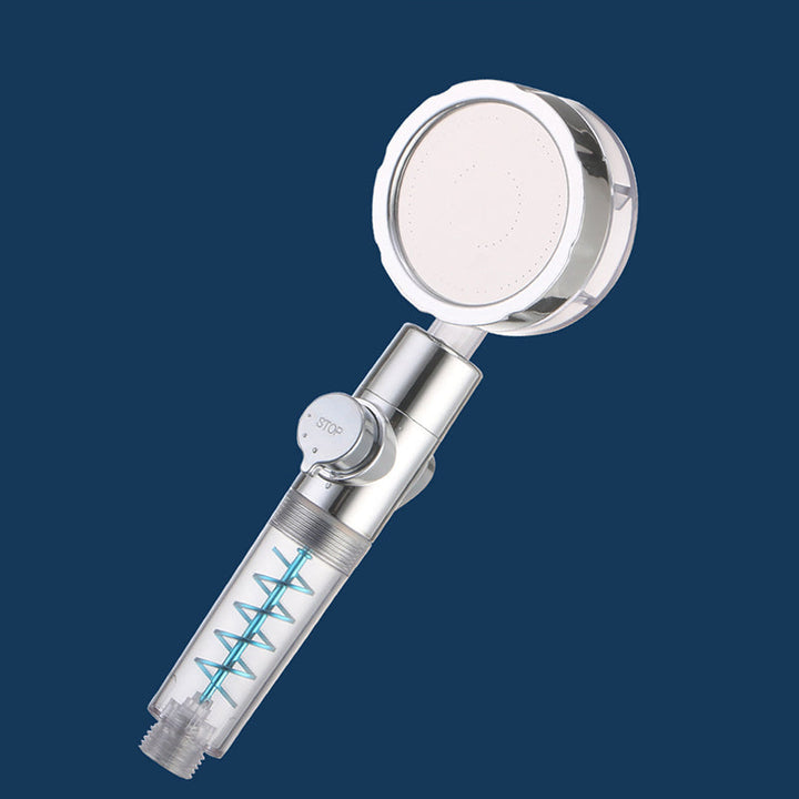 BowLift | Creative Metal Shower Head Adjustable Water Flow Round Handheld Shower Head