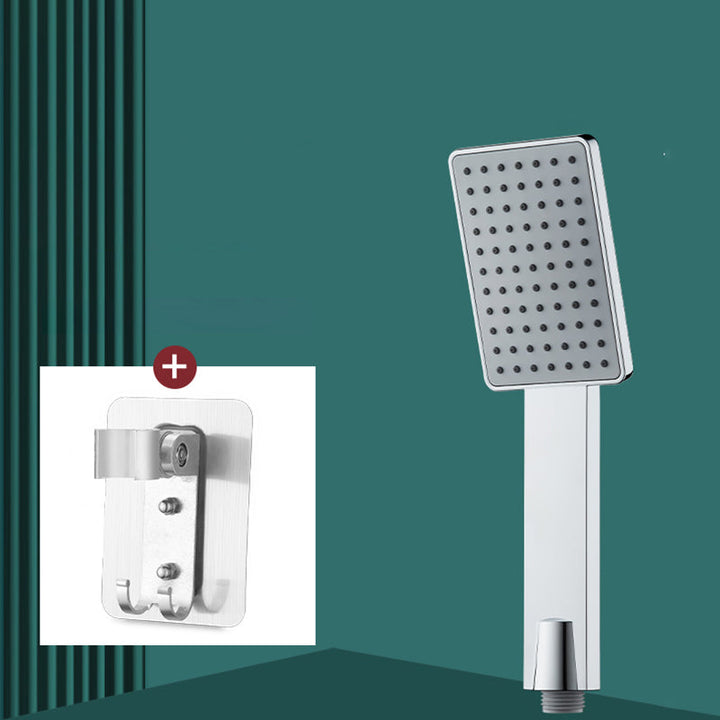BowLift | Contemporary Handheld Supercharged Showerhead Square Turbo Spray Head