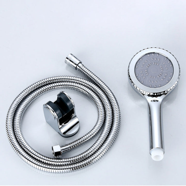 BowLift | Showerhead Combo Rainfall Modern Polished Chrome Spray Head