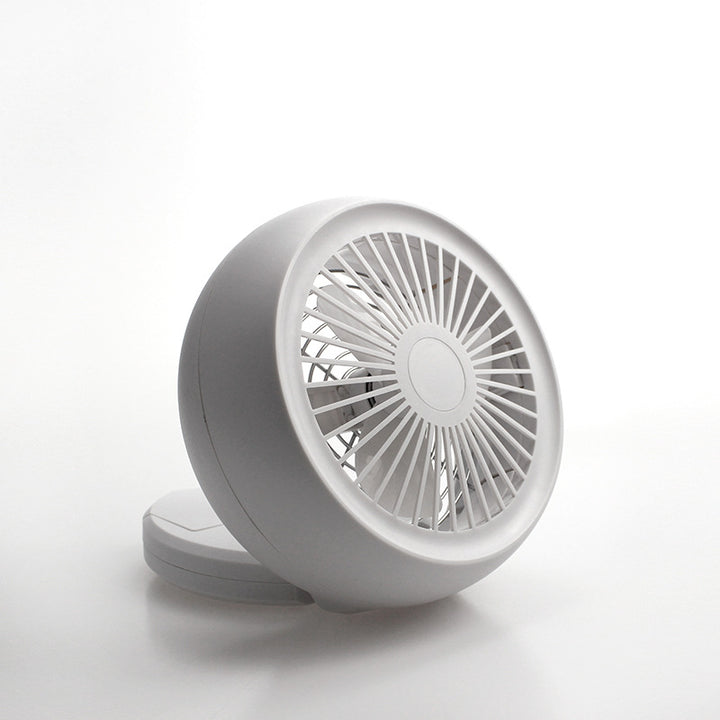 Unisex portable mini table fan with adjustable ball joint and stable base Bowlift