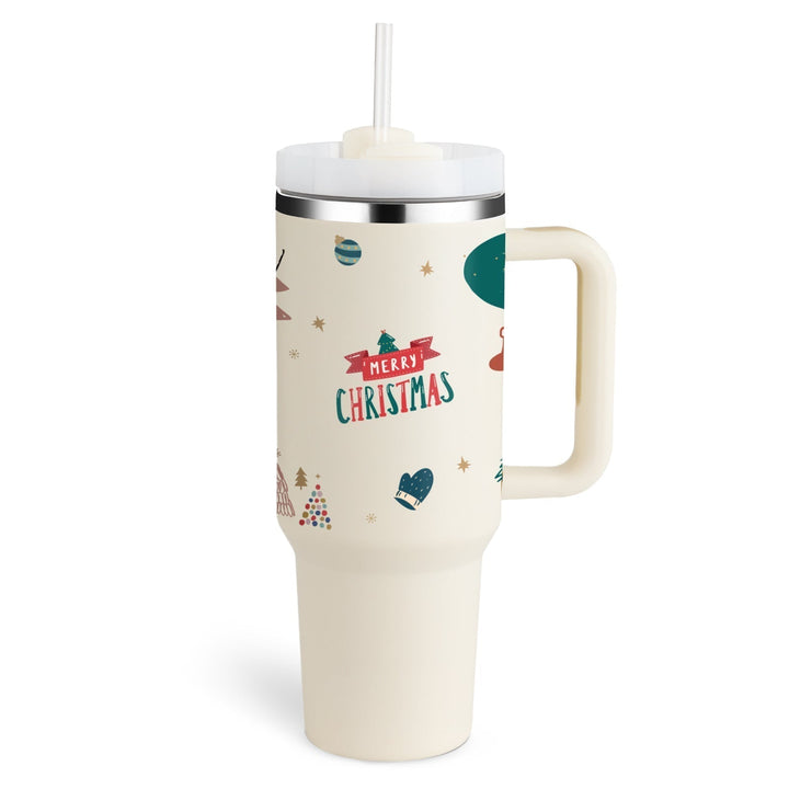 BowLift | Insulating Mug with Handle and Straw - ChillMate