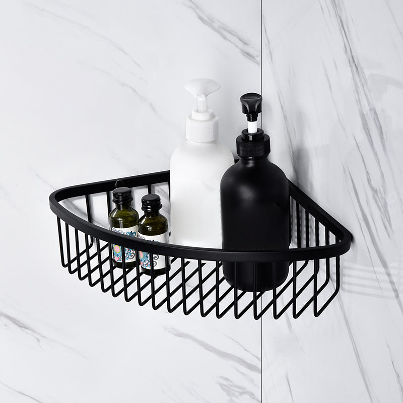 BowLift | 5-piece Modernism Bath Accessory Set in Matte Black Stainless Steel