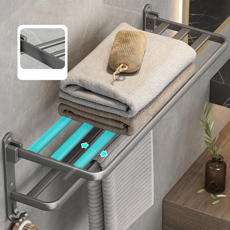 BowLift | Modern Bathroom Accessory Hardware Set Gray Bathroom Accessories