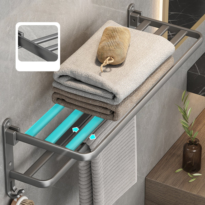 BowLift | Modern Bathroom Accessory Hardware Set Gray Bathroom Accessories