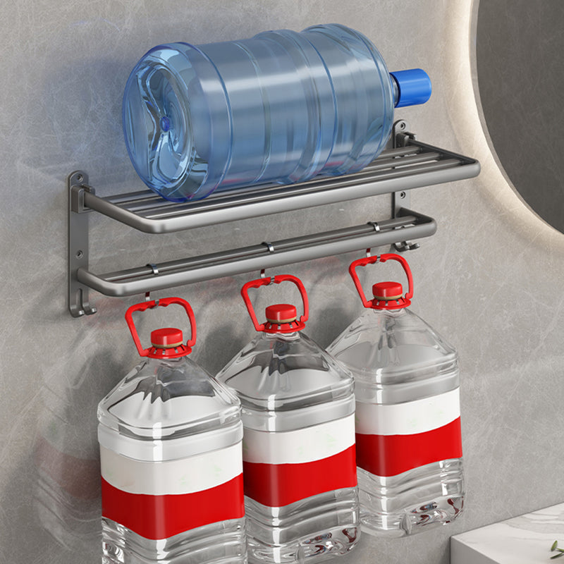 BowLift | Modern Bathroom Accessory Hardware Set Gray Bathroom Accessories