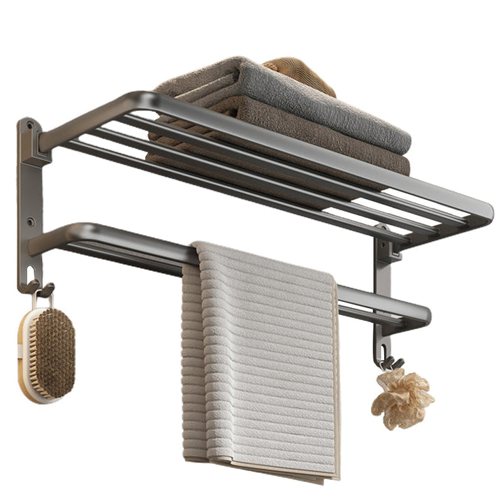 BowLift | Modern Bathroom Accessory Hardware Set Gray Bathroom Accessories