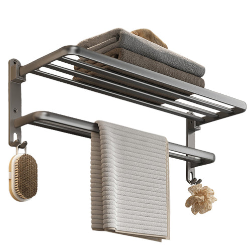 BowLift | Modern Bathroom Accessory Hardware Set Gray Bathroom Accessories