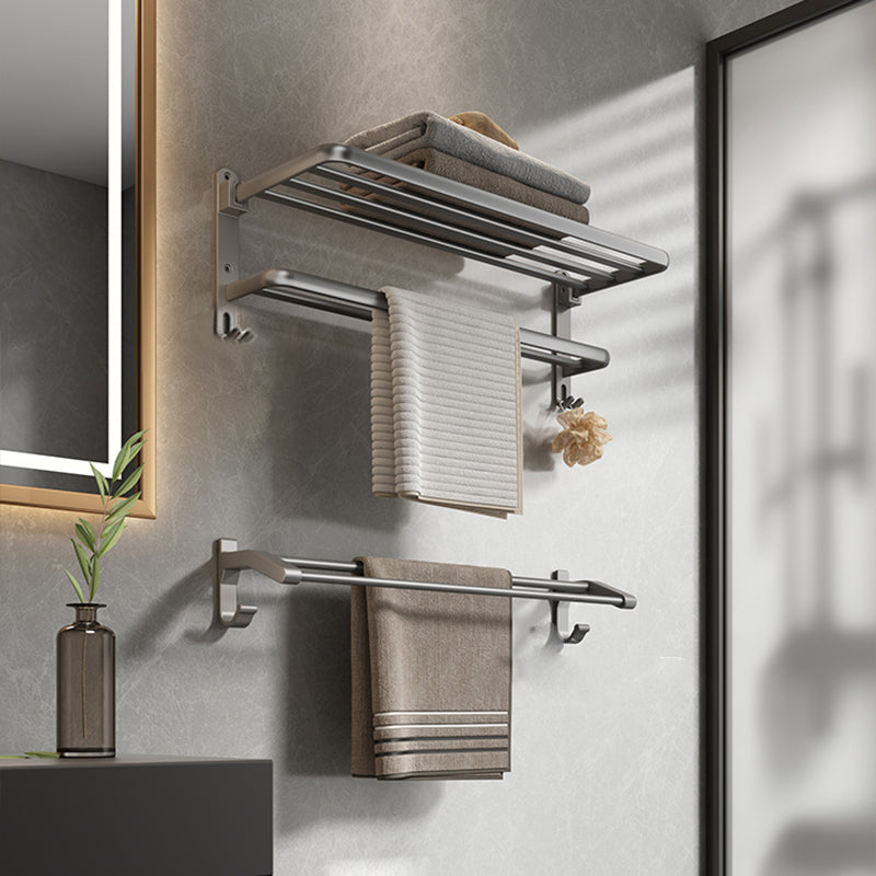 BowLift | Modern Bathroom Accessory Hardware Set Gray Bathroom Accessories