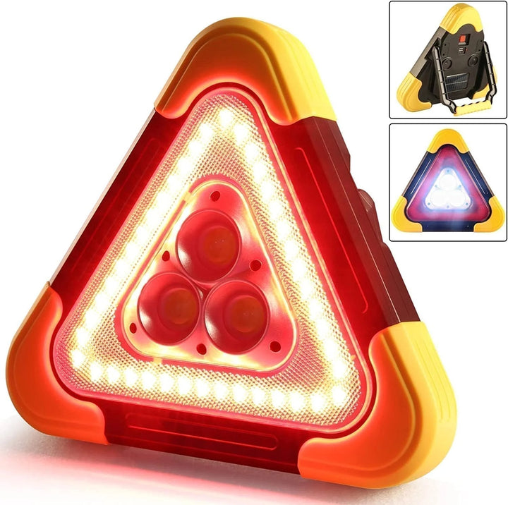 BowLift | LED Emergency Light Triangle Solar Safety Lamp