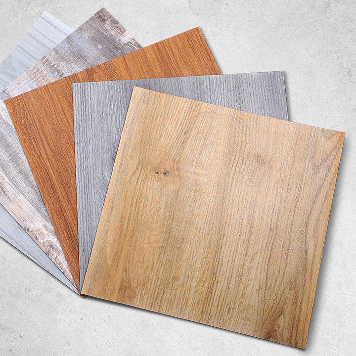 BowLift | Modern Peel and Stick Tiles PVC Wood Look Stain Resistant Vinyl Plank