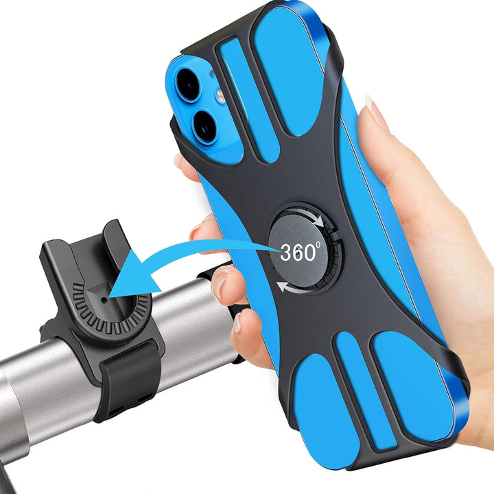 Bicycle phone holder 360° rotatable removable | Bowlift
