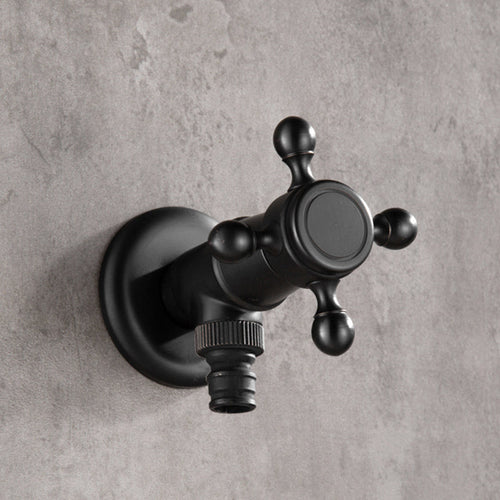 BowLift | Wide Bathroom Sink Faucet Wall-Mounted Cross Handle Faucet