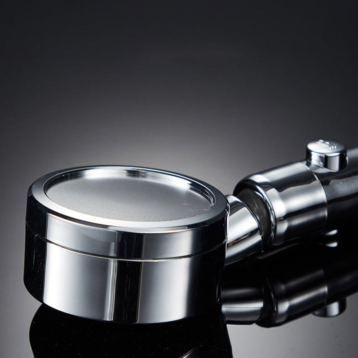 BowLift | Contemporary 3 Jet Shower Head Adjustable Spray Pattern Rotatable Handheld Shower