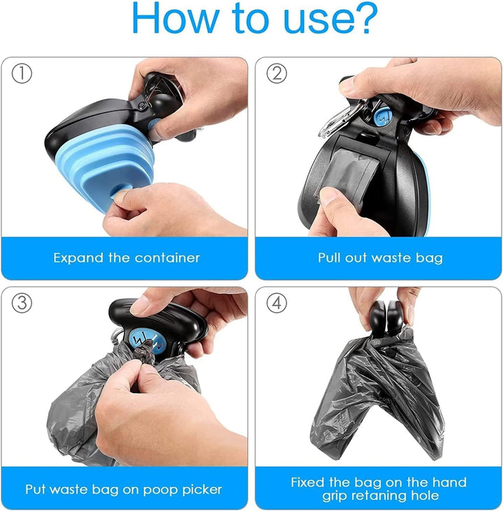 BowLift | LuxuraClean Handsfree Cleanup Assistant | Effortless and efficient cleaning during every walk