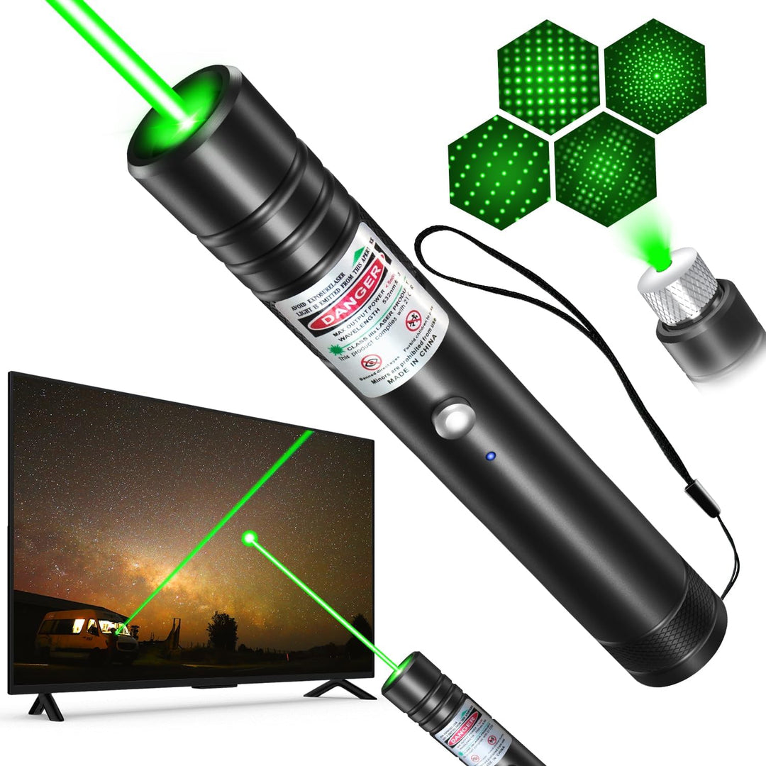BowLift | Laser Pointer Rechargeable Green Outdoor Metal Torch
