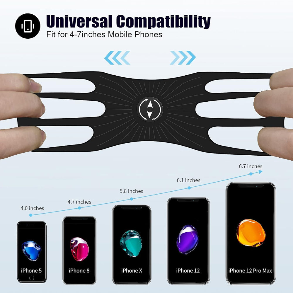 Bicycle phone holder 360° rotatable removable | Bowlift