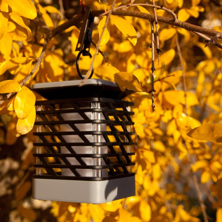 BowLift | Solar LED garden lantern with ribbed design – Decorative outdoor lighting for garden