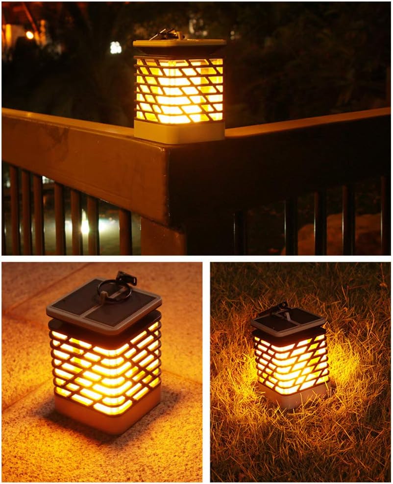 BowLift | Solar LED garden lantern with ribbed design – Decorative outdoor lighting for garden