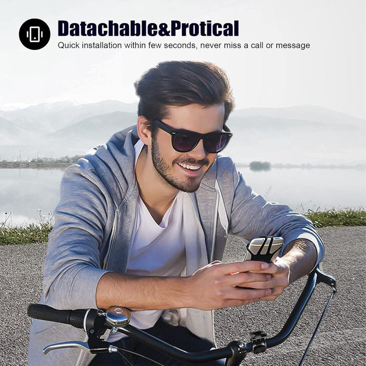 Bicycle phone holder 360° rotatable removable | Bowlift