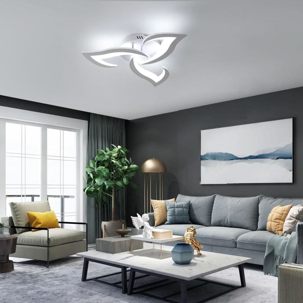 BowLift | Modern Flower-Shaped LED Ceiling Light for Home Décor