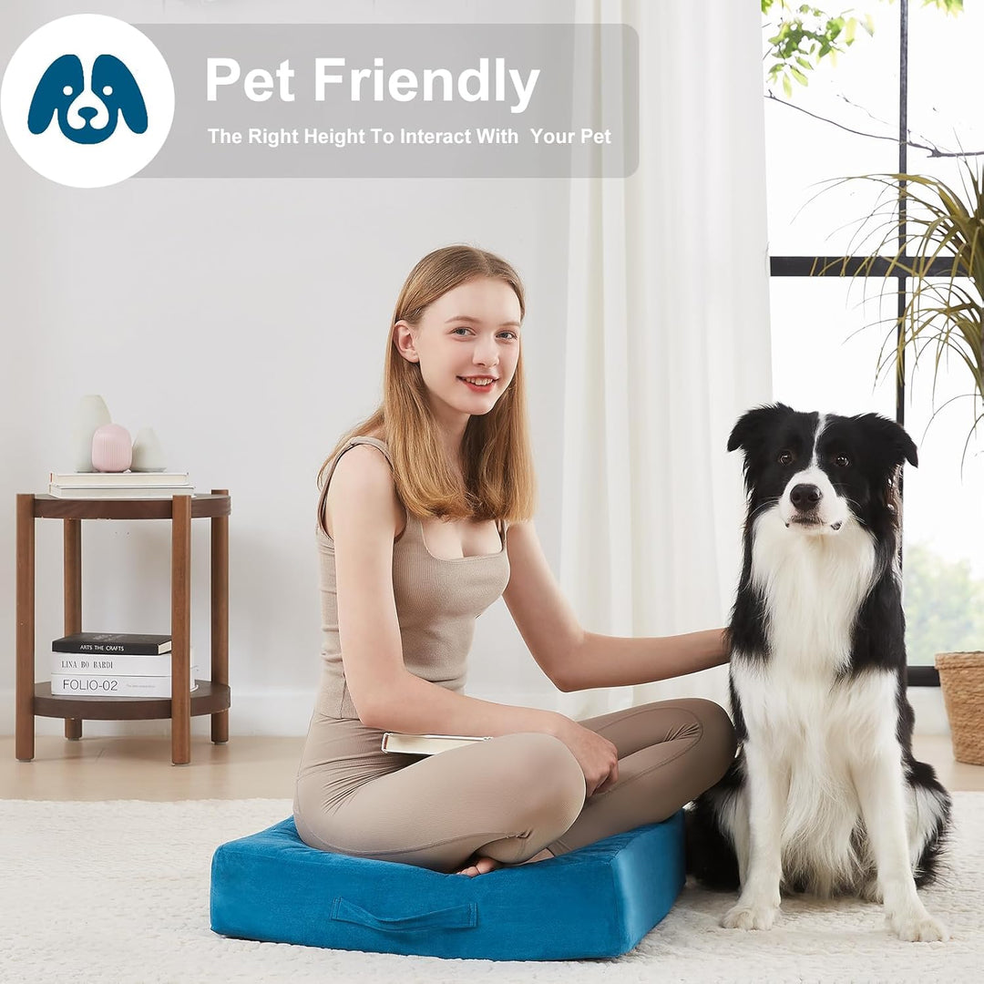 ZenCushion - Luxe Meditatiekussen met Comfortabele Hoes Bowlift