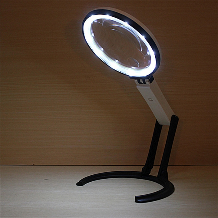 BowLift | Magnifier Lamp with 12 LED Lights