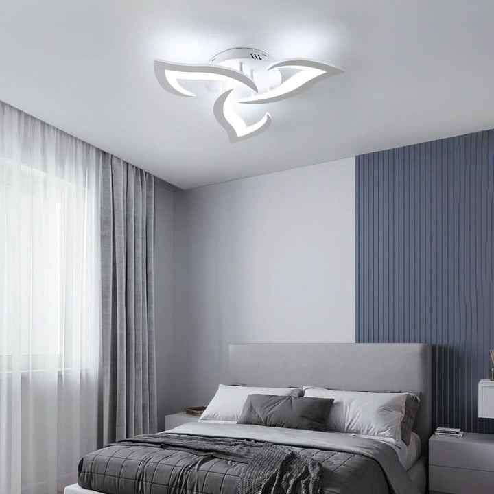 BowLift | Modern Flower-Shaped LED Ceiling Light for Home Décor