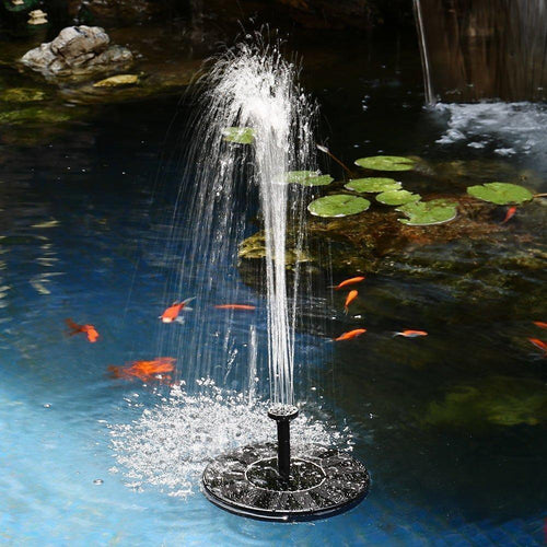 BowLift | Solar Energy Fountain Pump WaterSoft – For Pond, Birdbath or Garden Decoration
