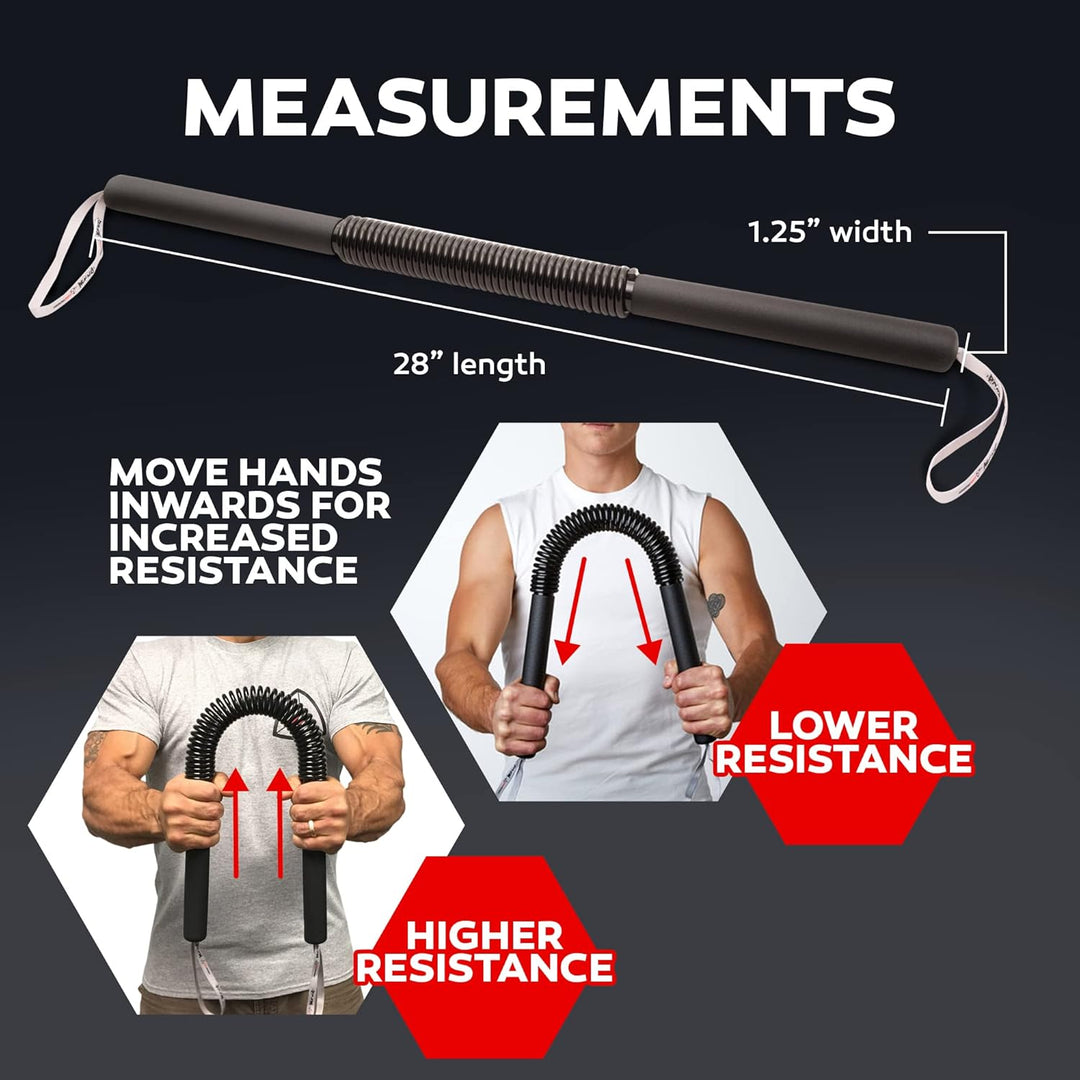PowerTwist – Krachtige Bovenlichaam Trainingsbar Bowlift